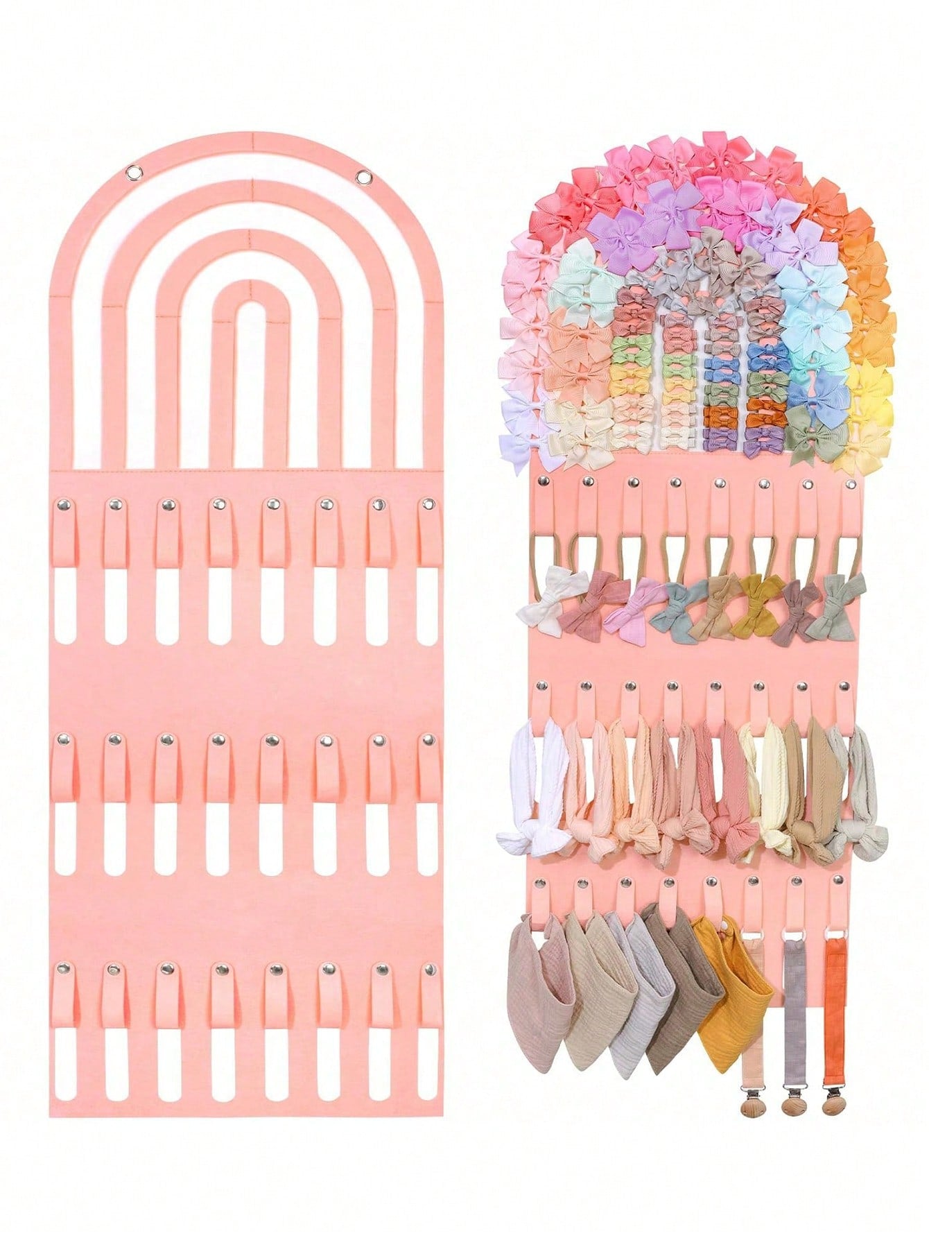 1pc Baby Hairpin, Hairband Storage Rack, Sturdy Bracket, Children's Room Decoration Pendant, Suitable For Daily Use, Holiday Gifts