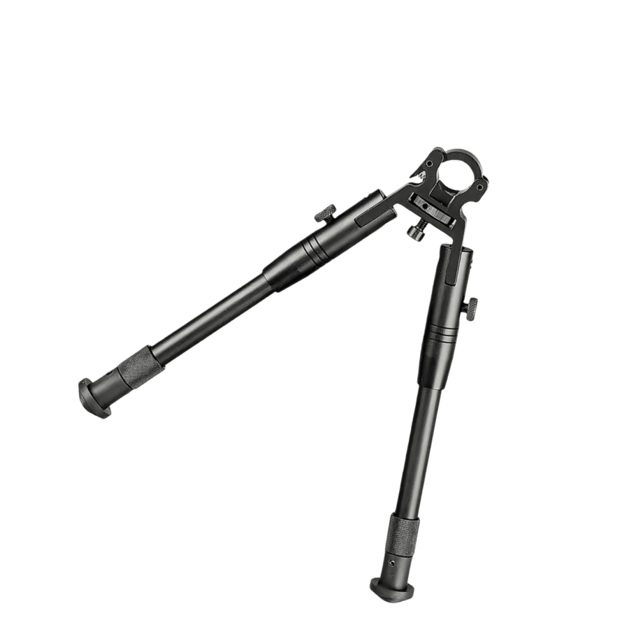 1pc Outdoor Hunting Accessory 6-Inch Round Metal Tactical Adjustable Extendable Support Stand