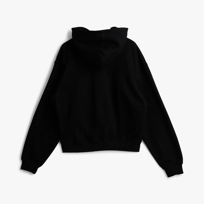4YE Signature Rhinestone Hoodie / Black