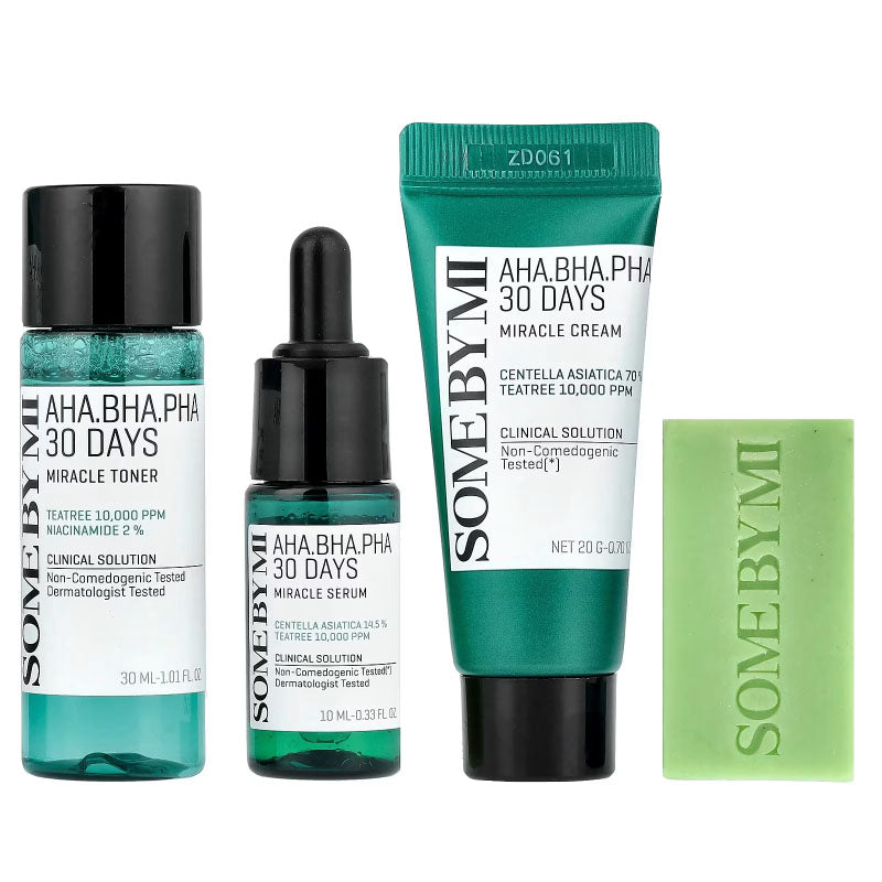 AHA BHA PHA 30 Days Miracle Starter Limited Set 4 Pc