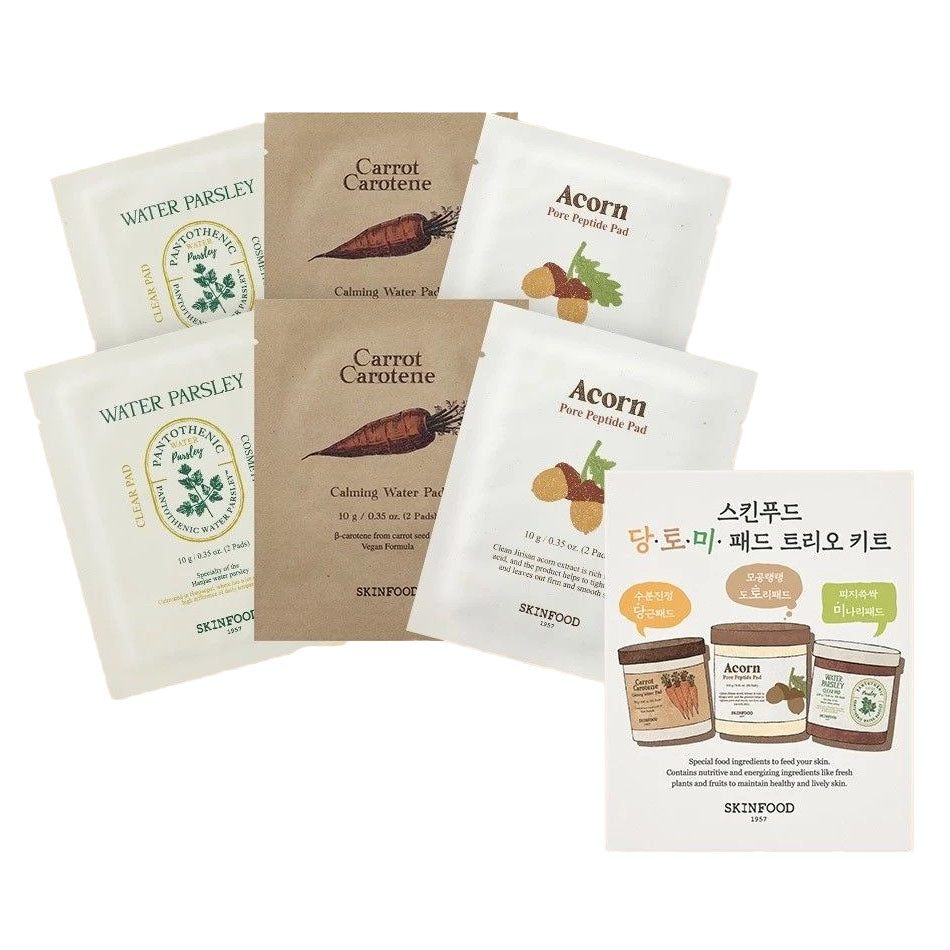 Carrot & Acorn Pantothenic Pads Trio Kit