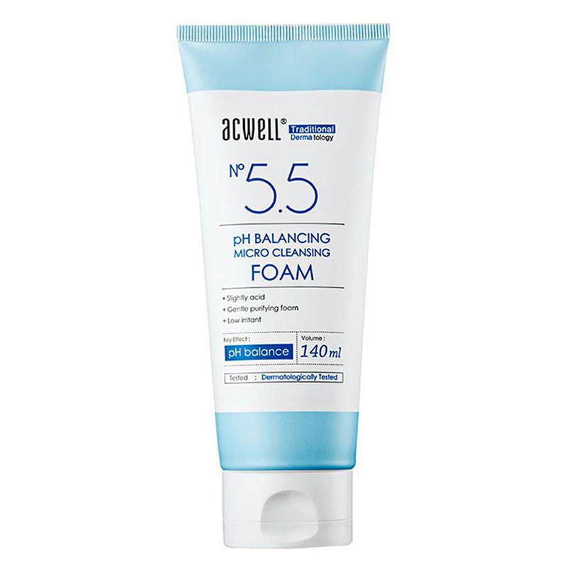 5.5 pH Balancing Micro Cleansing Foam 140ml