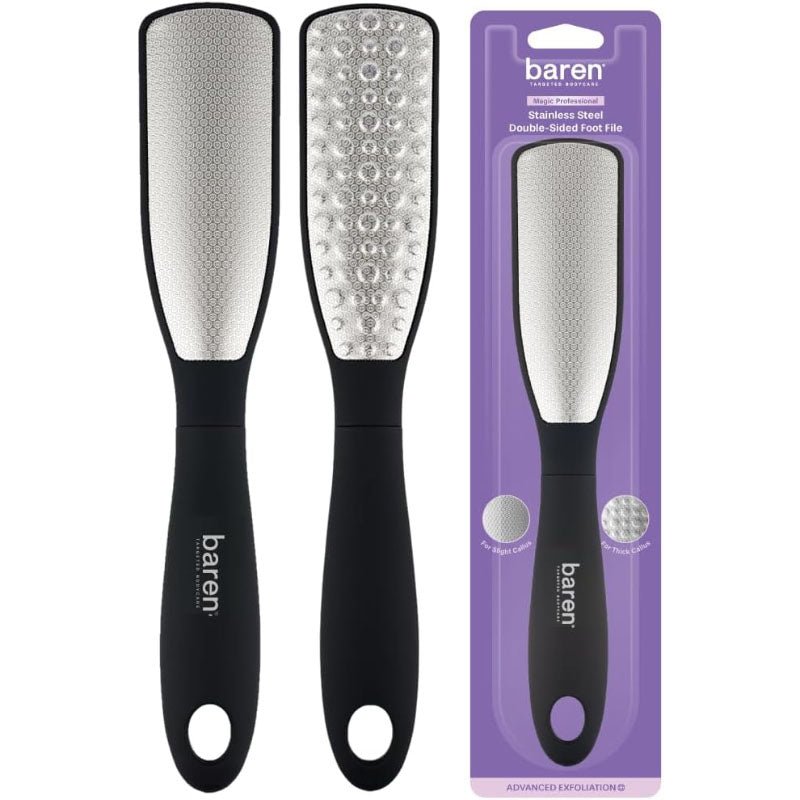 Callus Remover Magic Professional Stainless Steel Double-Sided Foot File