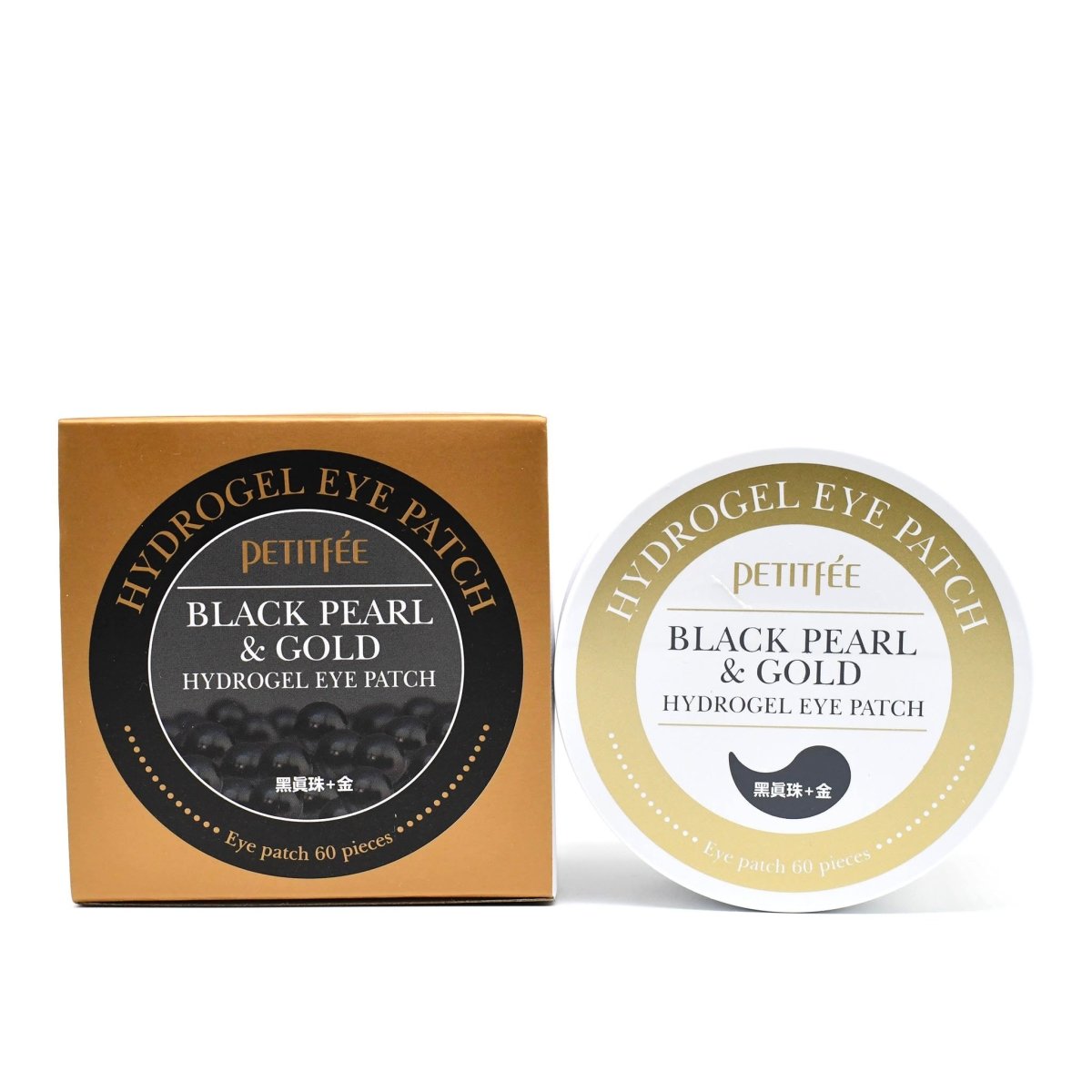 Black Pearl & Gold Hydrogel Eye Patch (60 Patches)