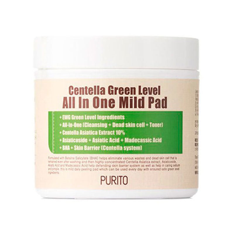 Centella Green Level All In One Mild Pad 70 Pads