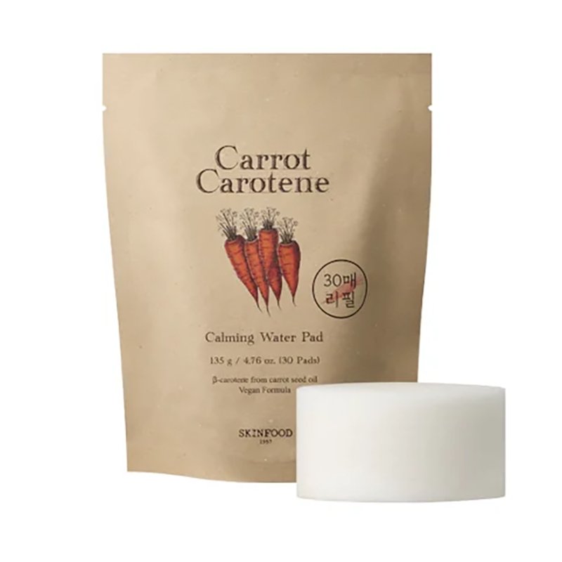 Carrot Carotene Calming Water Pad Refill (30 pads)