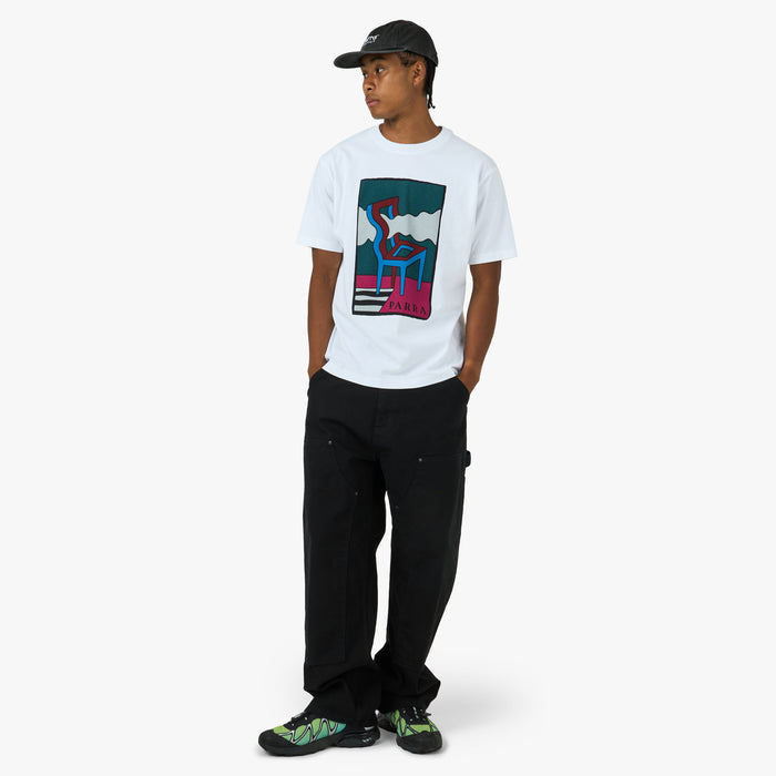 by Parra Smoke Chair T-Shirt White