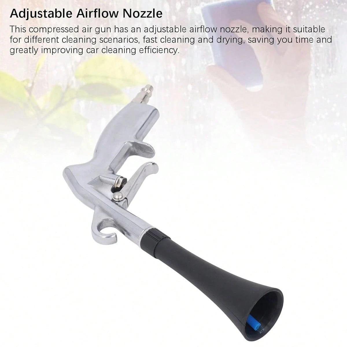Dry Cleaning Gun,Car Air Blow Gun,Car Cleaning Gun Quickly Removes Surface Dirt And Dust, Air Gun Works With Air Compressor
