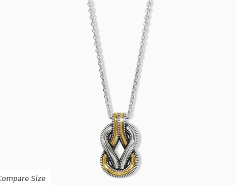 Interlok Harmony Two Tone Necklace