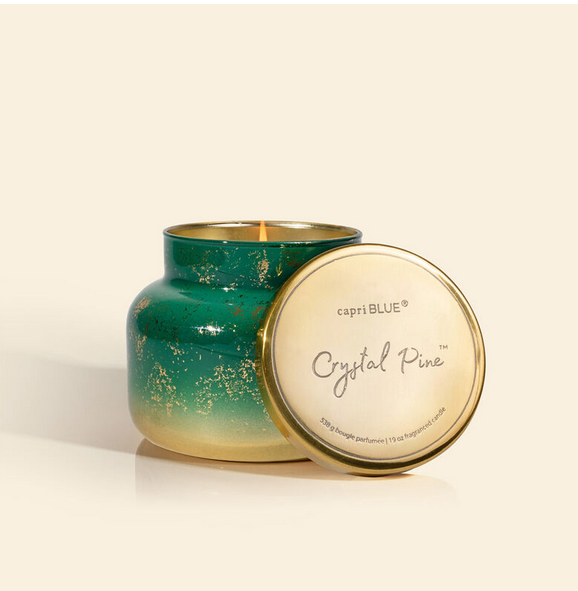 Jar Candle Signature Glimmer Crystal Pine 19oz