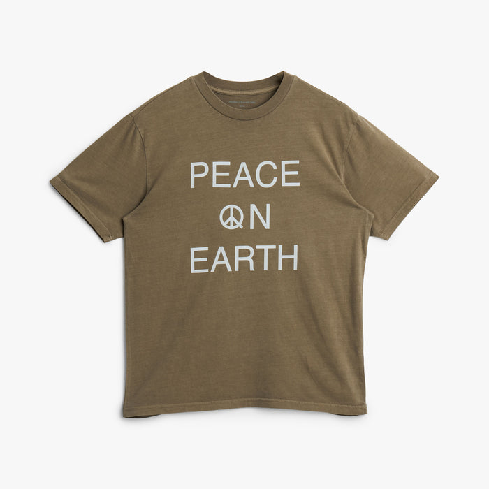 Museum of Peace and Quiet Earth T-Shirt / Sepia