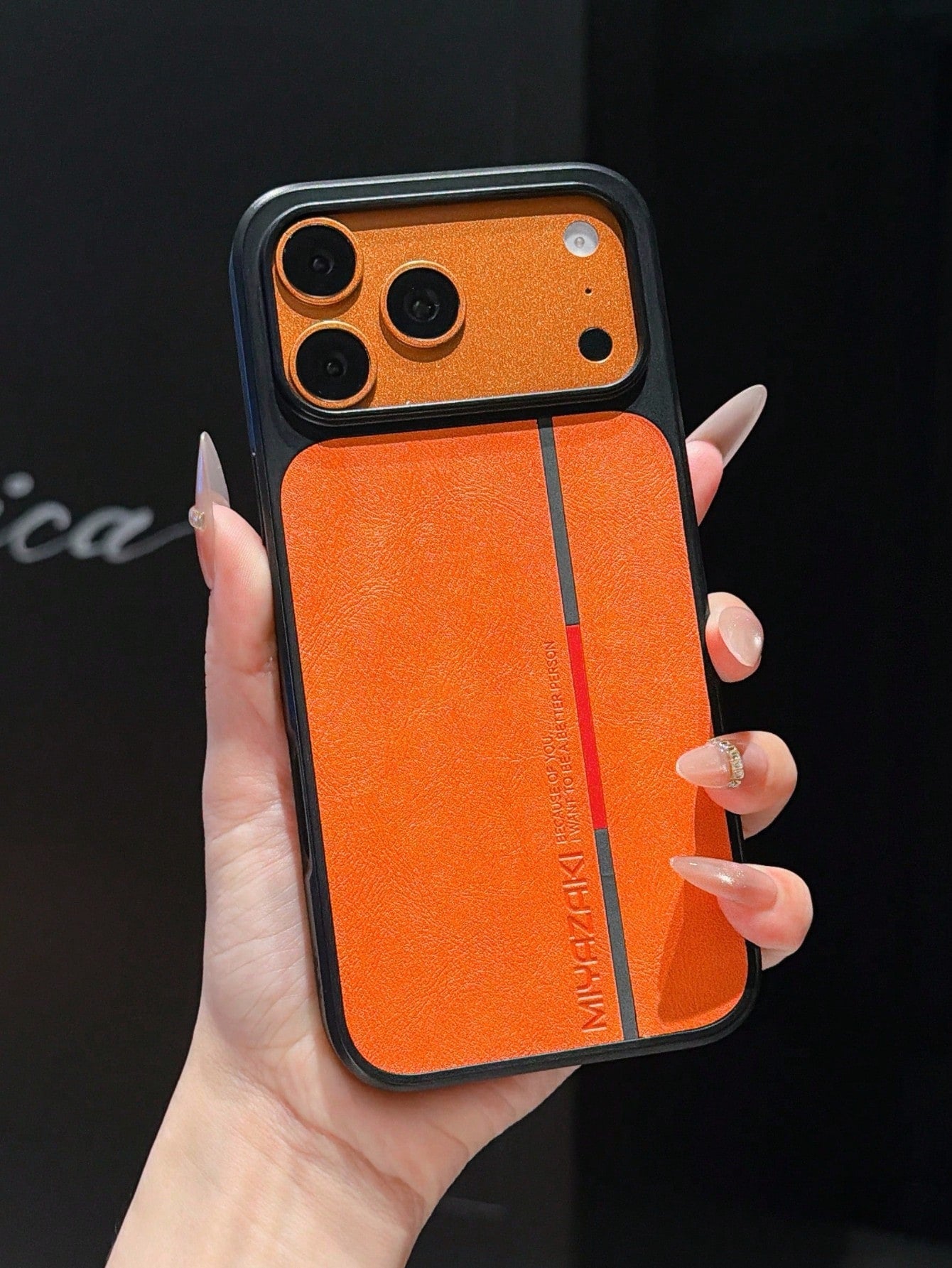 Premium Colorblock Design Phone Case Compatible With Apple 17 16 15 14 13 Pro ProMax Series Anti-Drop Anti-Scratch Phone Case Because You Deserve Better
