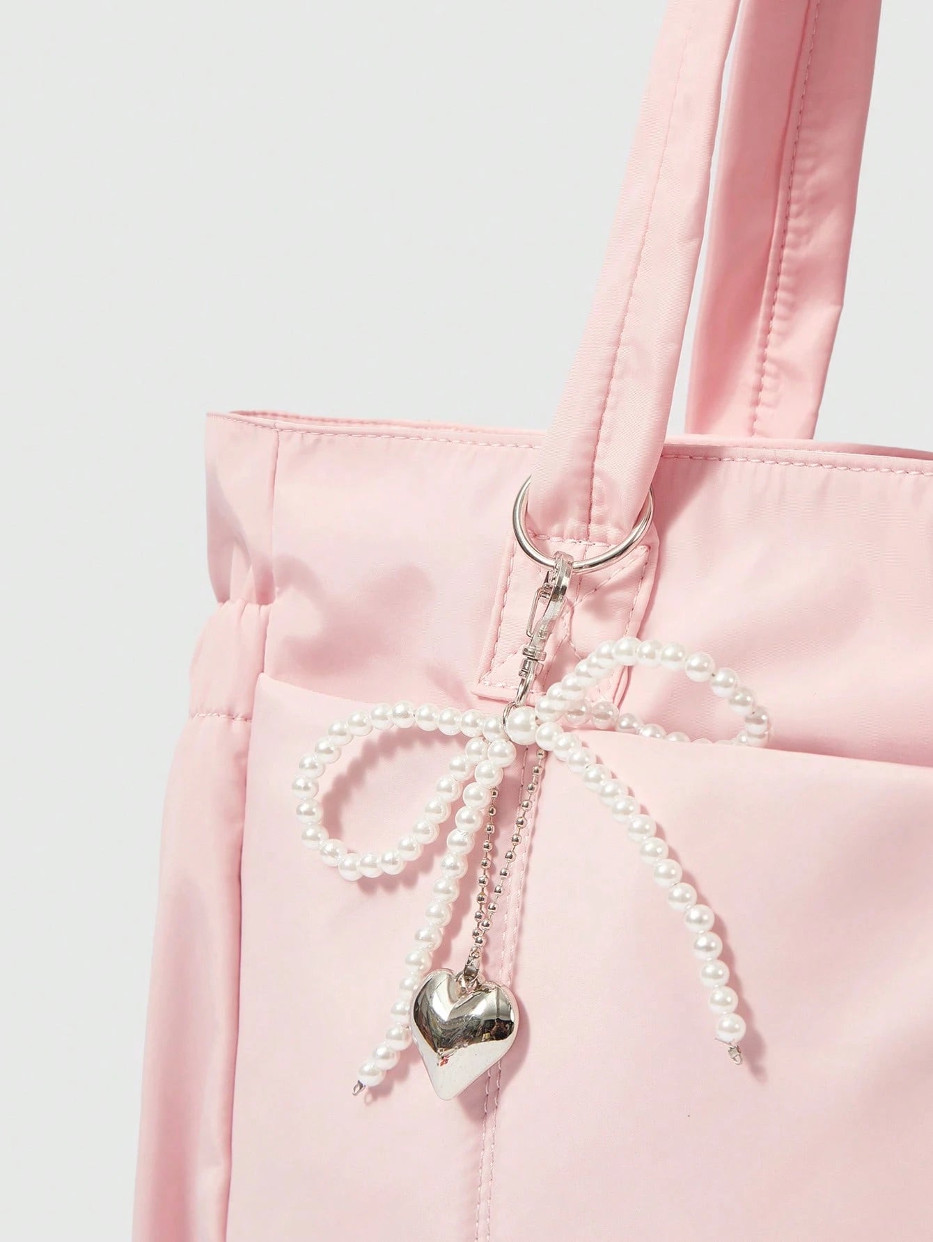 ROMWE Kawaii Women Tote Bags, Pink