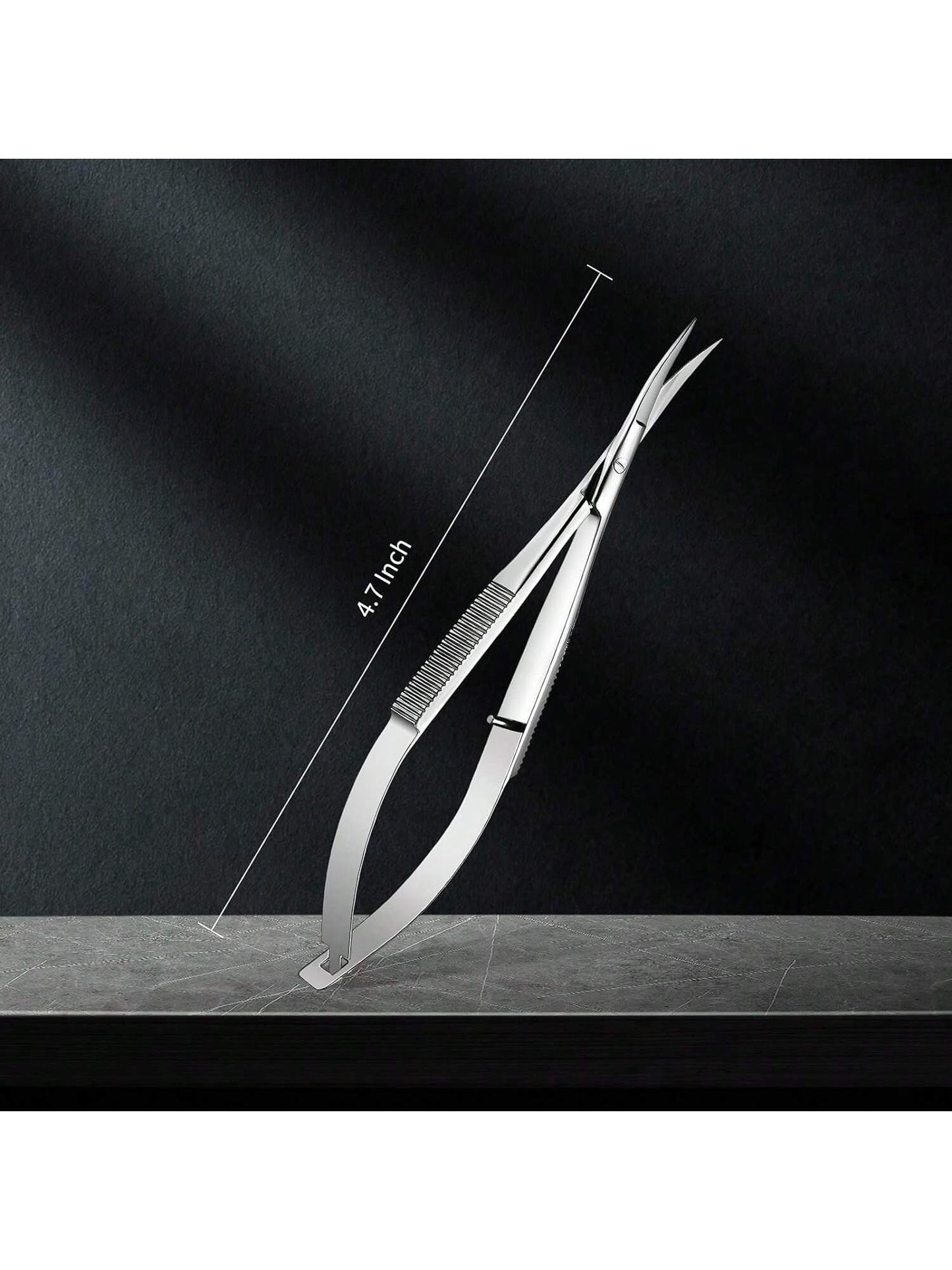 Stainless Steel Precision Eyebrow & Eyelash Shaping & Trimming Scissor, Snips Squeeze Scissors, Embroidery, Knitting Micro Tip Craft Scissors,Makeup,Cheap,Room Decor,Vanity,Travel,Bedroom,Makeup Acces