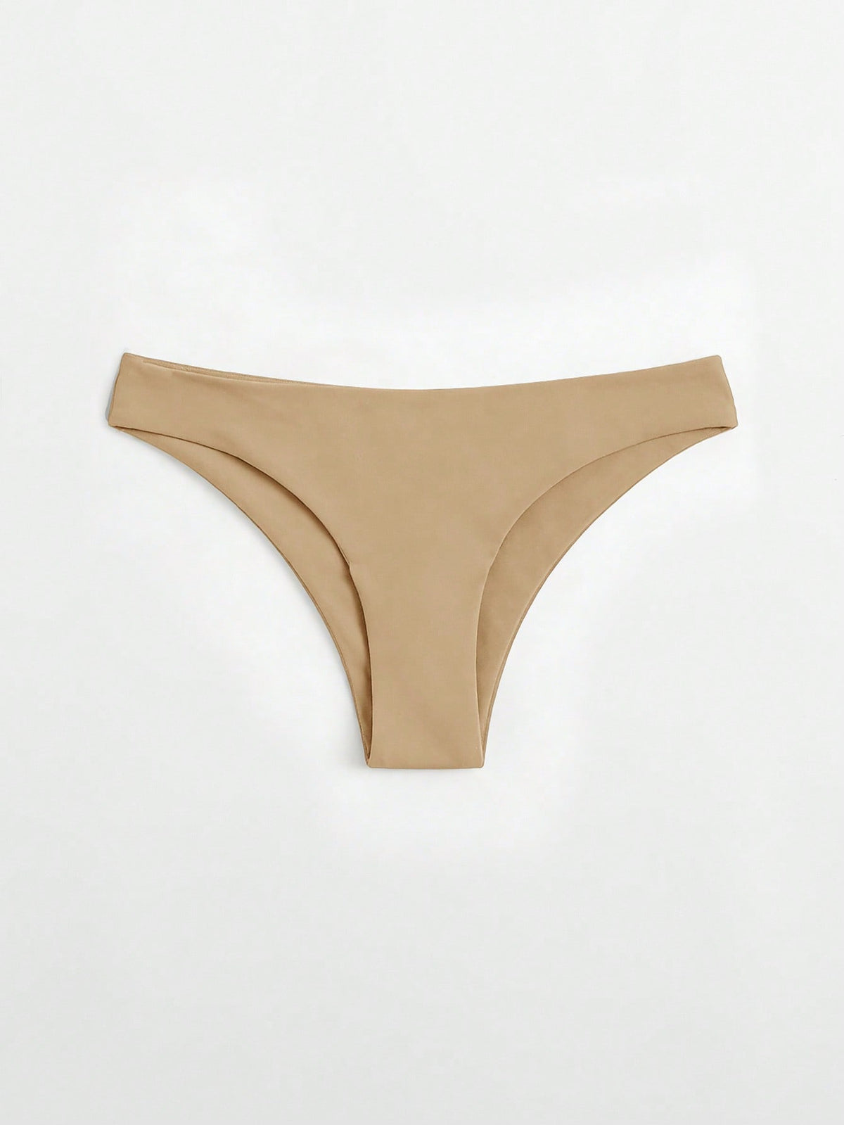 Swim Basics Women's Solid Color Minimalist Everyday Swimwear Bottom