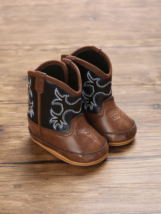 0-1 Year Old Infant Vintage Warm Boots, Winter