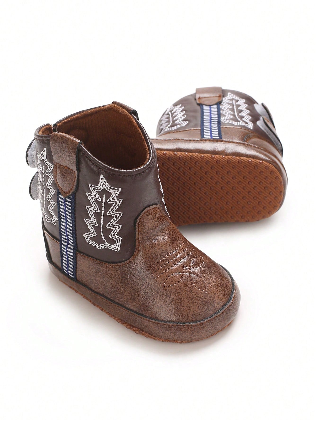 0-1 Yrs Infant Boots, Spring Autumn PU Leather Soft Sole Shoes
