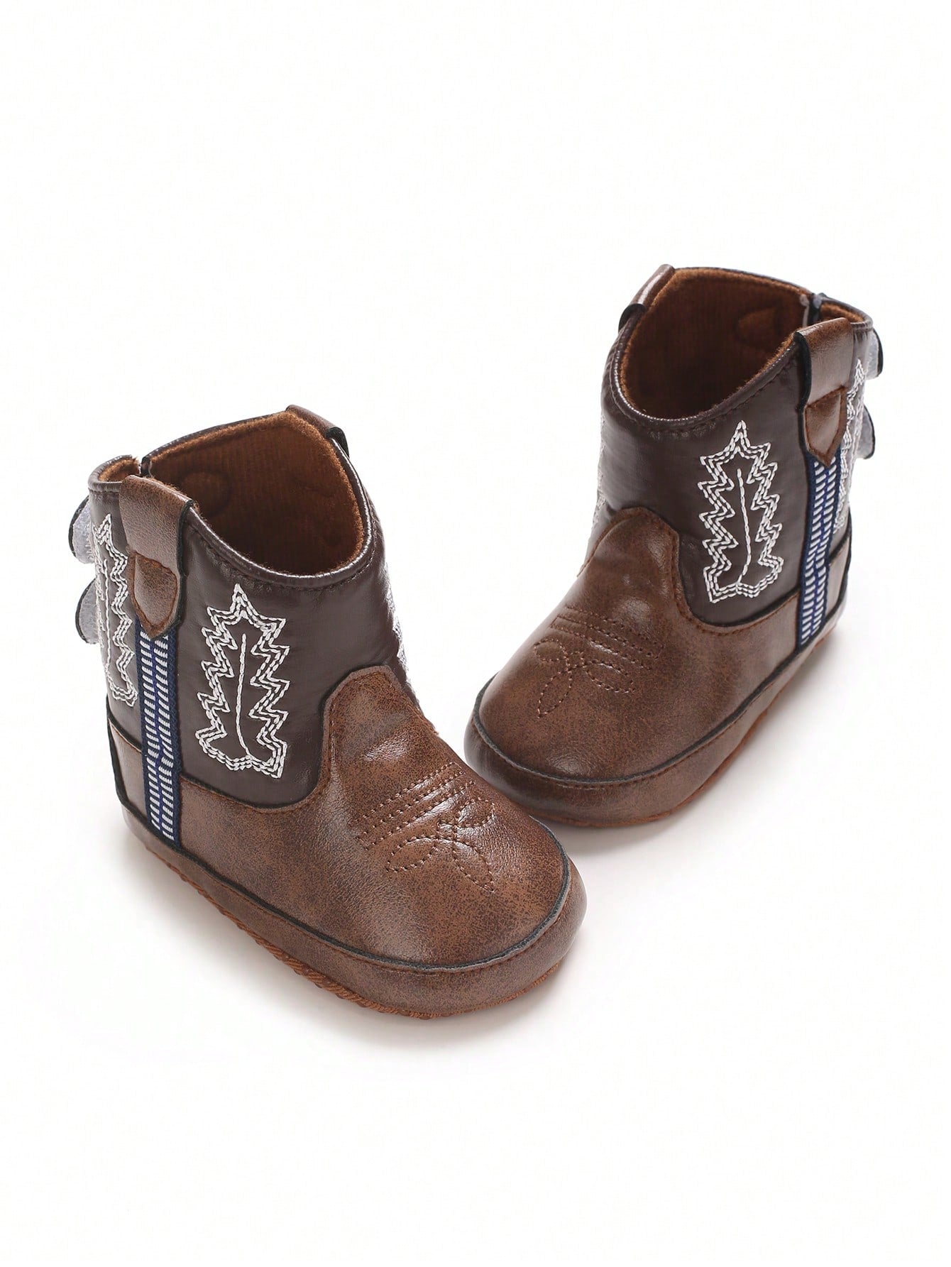 0-1 Yrs Infant Boots, Spring Autumn PU Leather Soft Sole Shoes