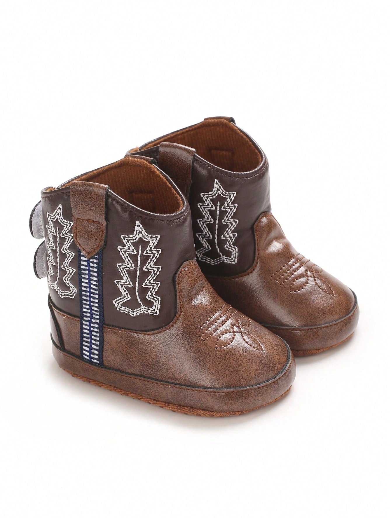 0-1 Yrs Infant Boots, Spring Autumn PU Leather Soft Sole Shoes