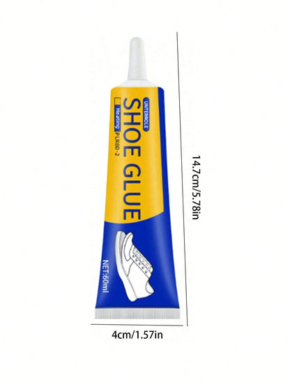 1/2/3pcs 60ml Shoe Glue, Special Shoe Glue, Shoe Repair Glue, Waterproof Shoes, Strong Shoe Repair Adhesive, Home & Outdoor Shoe Repair Tool, Quick Drying Bonding Agent