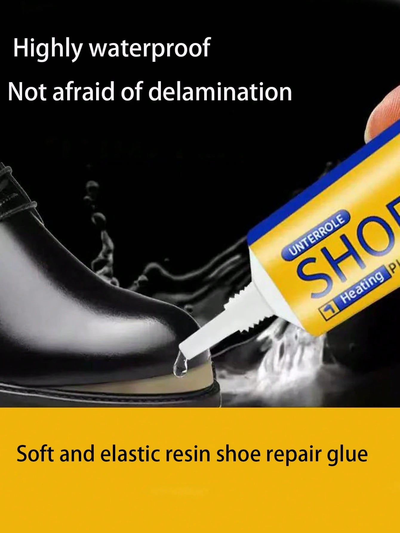 1/2/3pcs 60ml Shoe Glue, Special Shoe Glue, Shoe Repair Glue, Waterproof Shoes, Strong Shoe Repair Adhesive, Home & Outdoor Shoe Repair Tool, Quick Drying Bonding Agent
