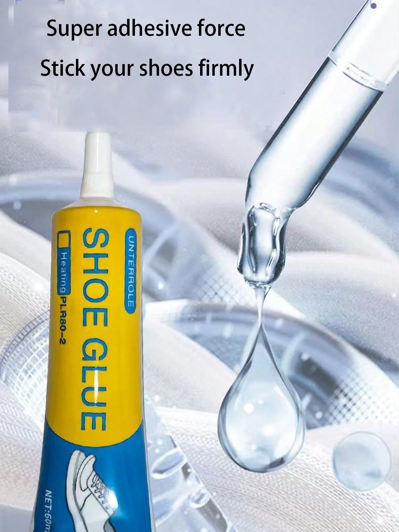 1/2/3pcs 60ml Shoe Glue, Special Shoe Glue, Shoe Repair Glue, Waterproof Shoes, Strong Shoe Repair Adhesive, Home & Outdoor Shoe Repair Tool, Quick Drying Bonding Agent