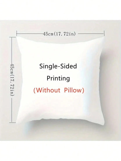 1/2/4pcs Modern Black And White Striped Zipper Pillow Covers- Machine Washable Polyester Decorative Pillow Shams, Suitable For Sofa, Bed, Car And Home Decor- Perfect For Various Room Types, Autumn D