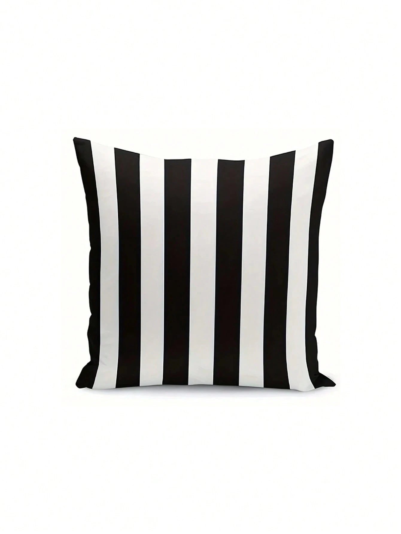 1/2/4pcs Modern Black And White Striped Zipper Pillow Covers- Machine Washable Polyester Decorative Pillow Shams, Suitable For Sofa, Bed, Car And Home Decor- Perfect For Various Room Types, Autumn D