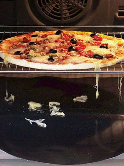 1/2/4pcs Non-Stick Oven Liners, Reusable, Suitable For Electric And Gas Ovens, Heat-Resistant Microwave Pads, High-Temperature Resistant 0.1mm Thick Easy-To-Clean Liners, Suitable For Electric Or Gas