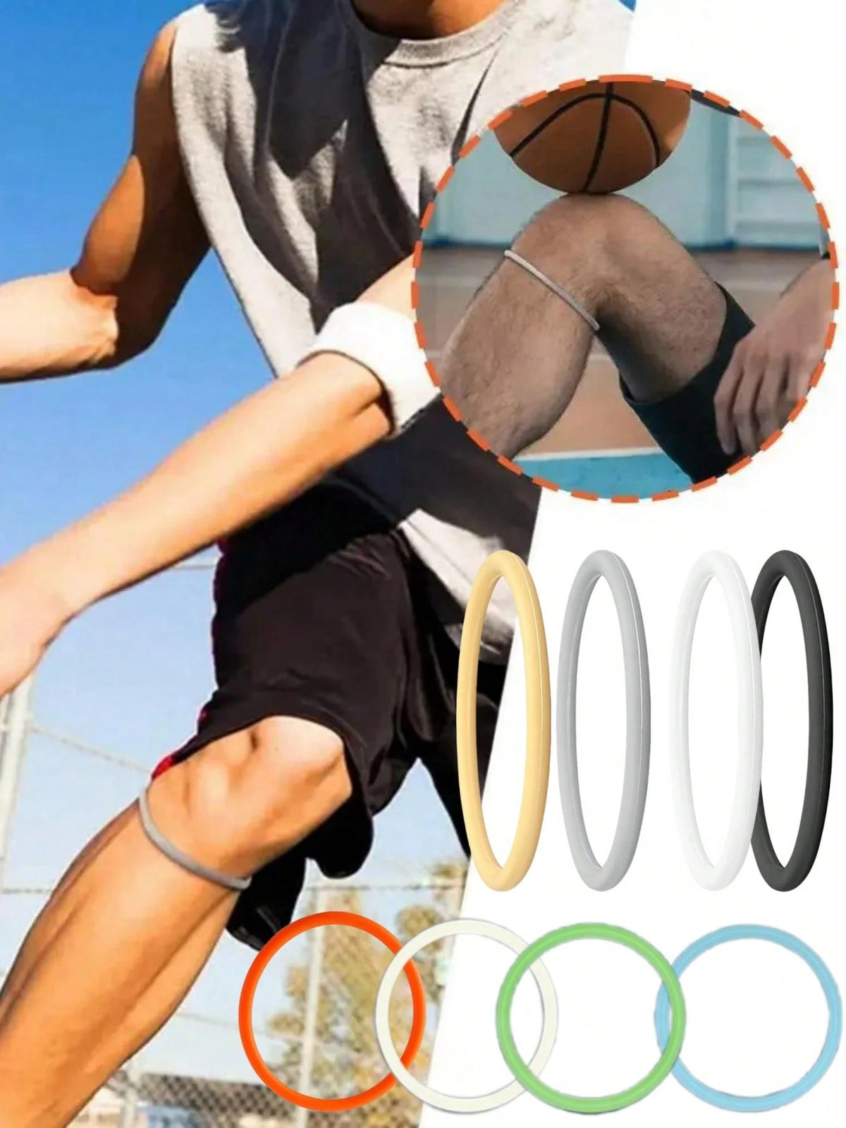 1-2-4Pcs Patella Tendon Support Belt, Knee And Patella Stabilizer Knee Belt Support, Suitable For Hiking, Football, Basketball, Running, Jumper Knee, Tennis, Volleyball And Squat ﻿