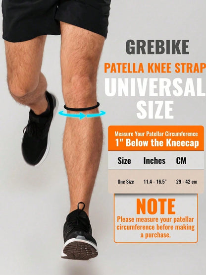 1-2-4Pcs Patella Tendon Support Belt, Knee And Patella Stabilizer Knee Belt Support, Suitable For Hiking, Football, Basketball, Running, Jumper Knee, Tennis, Volleyball And Squat ﻿