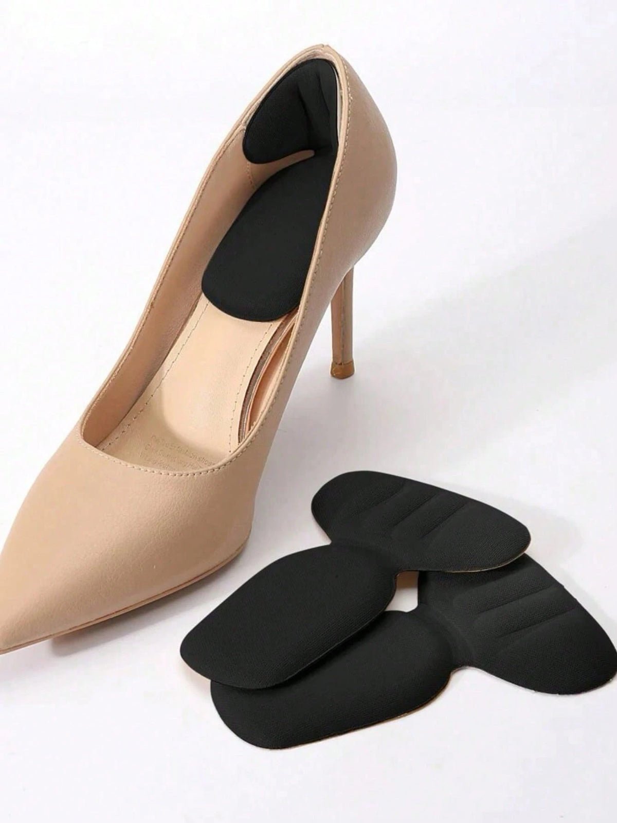 1/2/5Pairs Heel Grips Liner Cushions Inserts For Loose Shoes, Heel Pads Snugs For Shoe Too Big Men Women, Filler Improved Shoe Fit And Comfort, Prevent Heel Slip And Blister For Women High Heels Wome