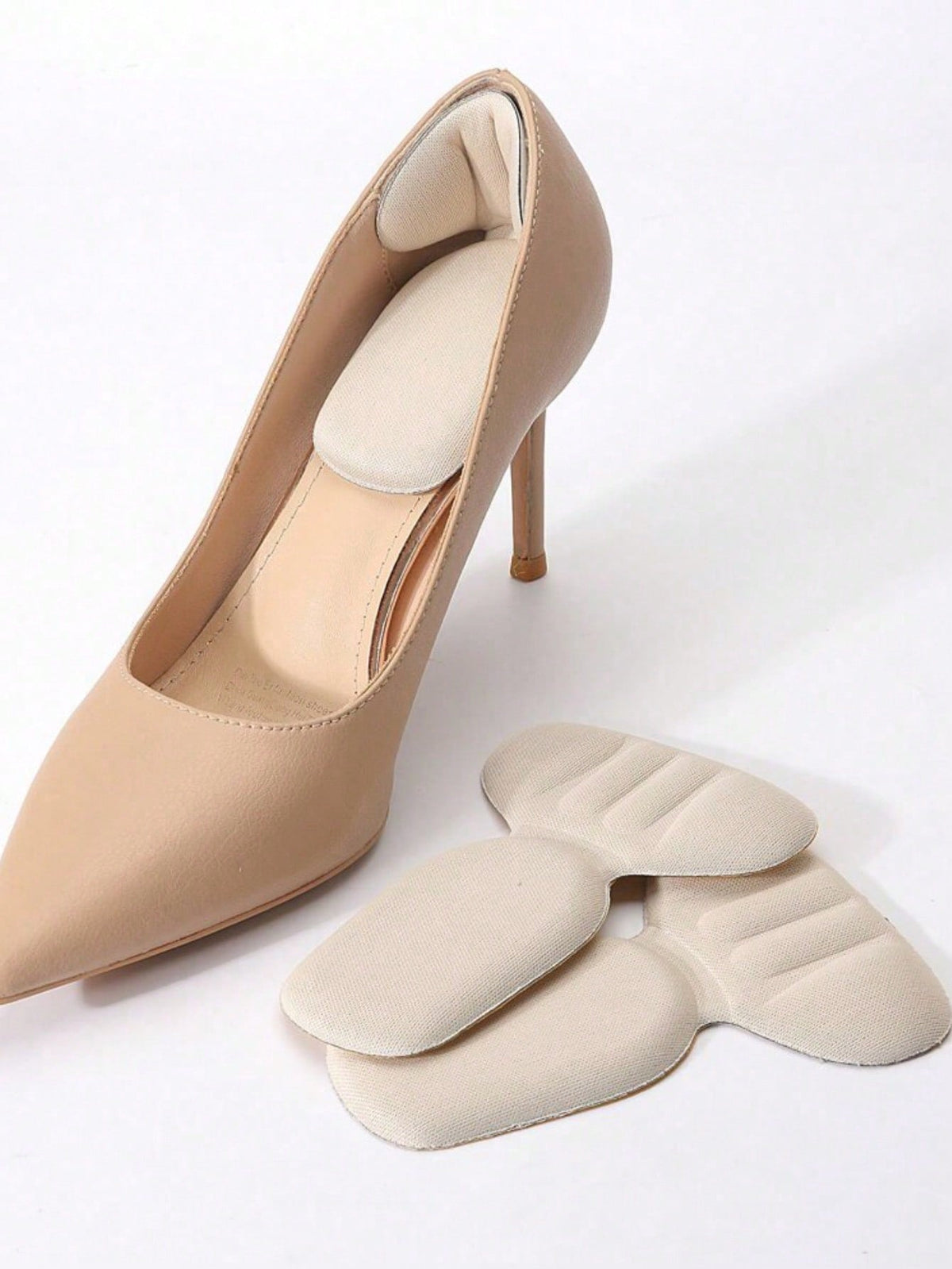 1/2/5Pairs Heel Grips Liner Cushions Inserts For Loose Shoes, Heel Pads Snugs For Shoe Too Big Men Women, Filler Improved Shoe Fit And Comfort, Prevent Heel Slip And Blister For Women High Heels Wome