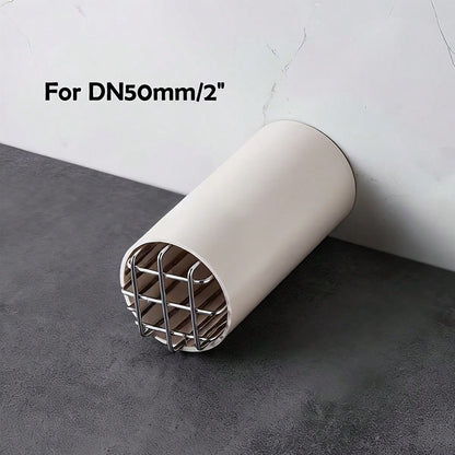 1/2pcs Home Improvement Pipe Protection Net- Wire Mesh Drain Plug, Anti-Rodent And Bird Net Cover, Round Floor Drain And Fume Extractor Filter Net Cover, PVC Drain Pipe Protection Net, Bathroom Venti