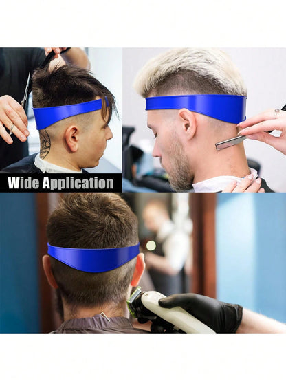 1/2pcs Neckline Shaving Template And Adjustable Hair Trimming Guide,DIY Self Haircutting System, Shaving And Keeping A Clean And Straight Neck Hairline,Easy Use