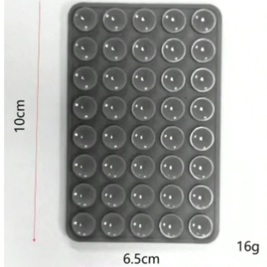1/3PCS Double-Sided 40-Bead Thickened & Reinforced Phone Anti-Slip Sticker, Power Bank & Phone Case Back Adhesive Suction Cup, Compatible With Most Phones- Durable Adhesive Silicone Stand, Can Be Att