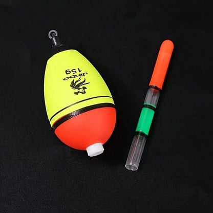 1/3pcs EVA Glow-In-The-Dark Floating Buoys, Suitable For Fishing And Drifting, Lightweight Design, Essential Fishing Gear For Fishing Enthusiasts, Family Travel, Cycling, Outdoor Camping, High Buoyanc