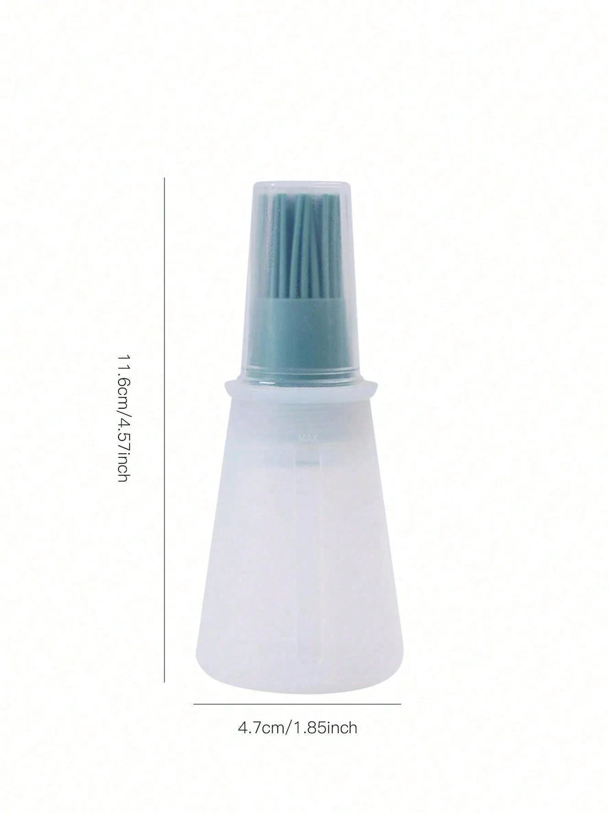 1/3pcs Silicone Oil Brush Bottle, Baking Tool, Suitable For Air Fryer, Pancake, BBQ, Steak, Heat-Resistant Silicone Brush