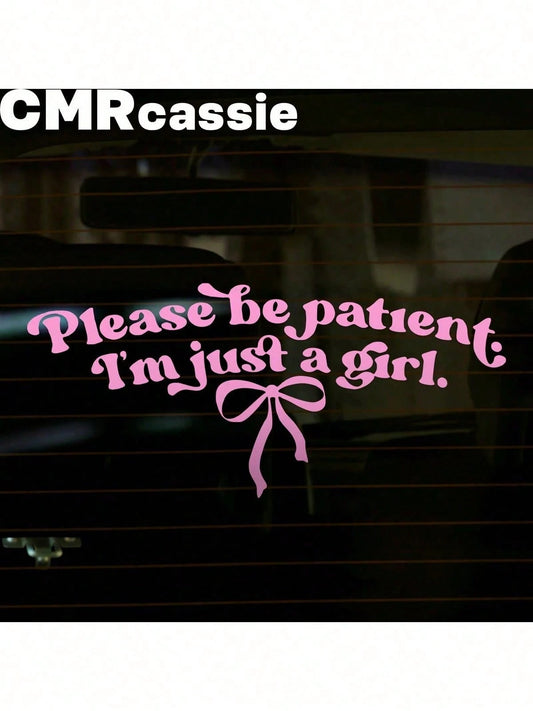 1 Car Exterior Sticker, Home Decor Sticker, Personalized Text Sticker