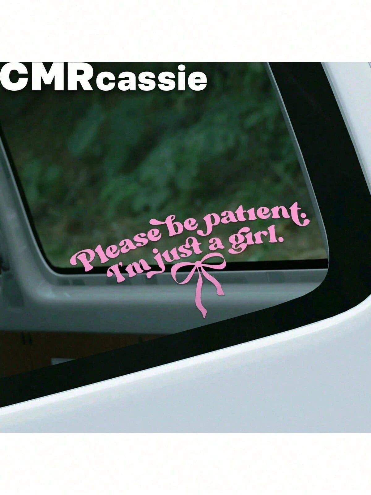 1 Car Exterior Sticker, Home Decor Sticker, Personalized Text Sticker