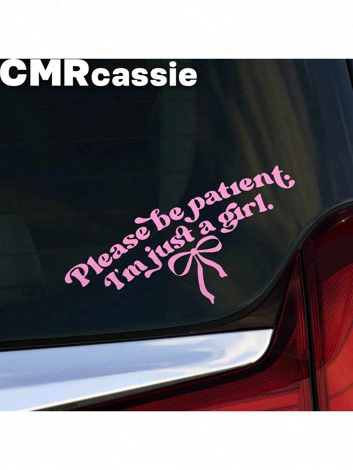 1 Car Exterior Sticker, Home Decor Sticker, Personalized Text Sticker