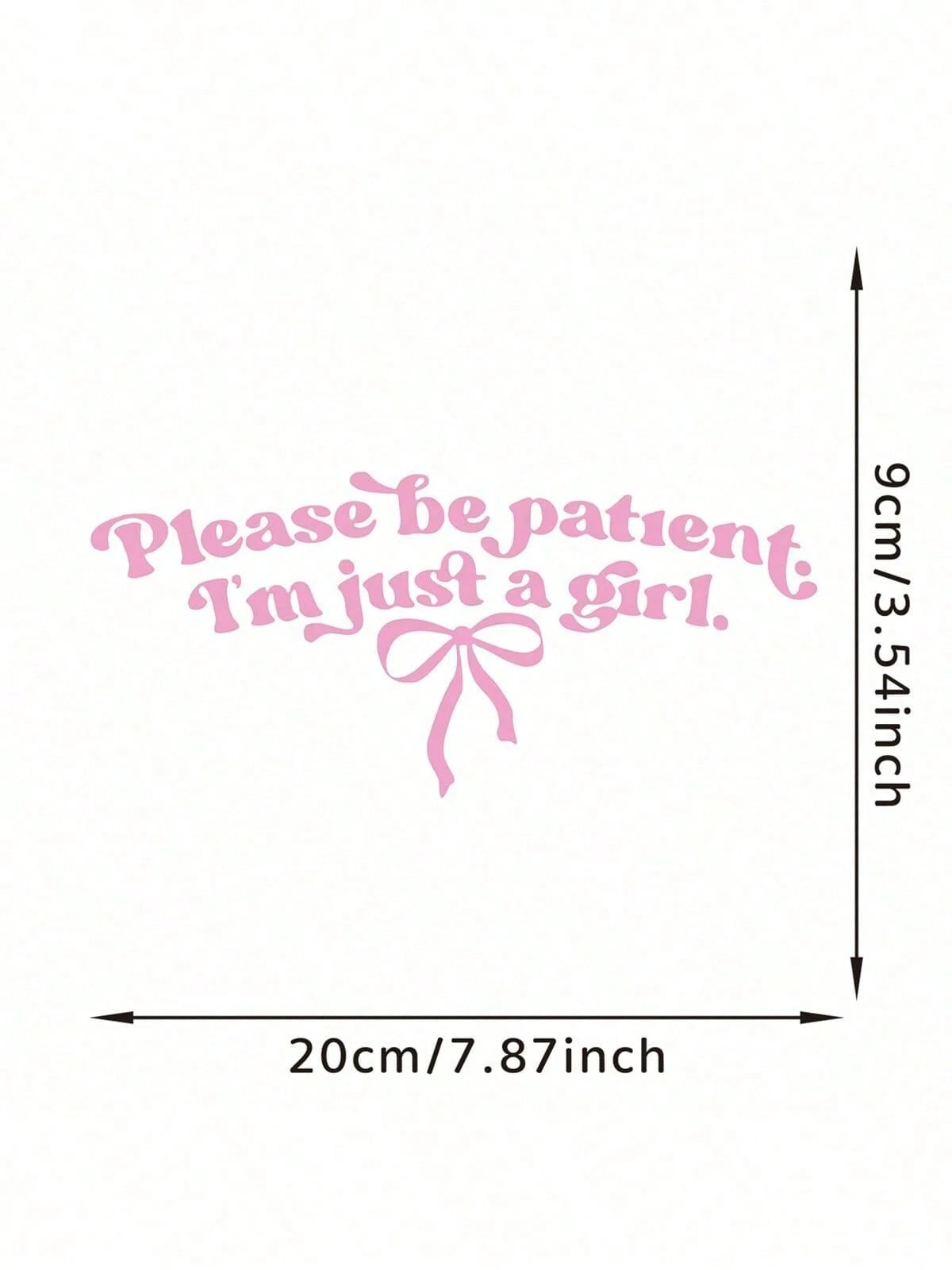 1 Car Exterior Sticker, Home Decor Sticker, Personalized Text Sticker