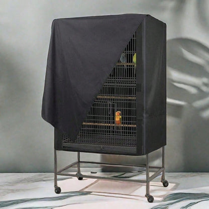 1 Pack Bird Cage Cover, Durable Washable Wind Resistant Bird Cage Accessory, Privacy Light Block Shield For Parrots & Small Pets, Indoor & Outdoor Use, Perfect Gift For Bird Owners