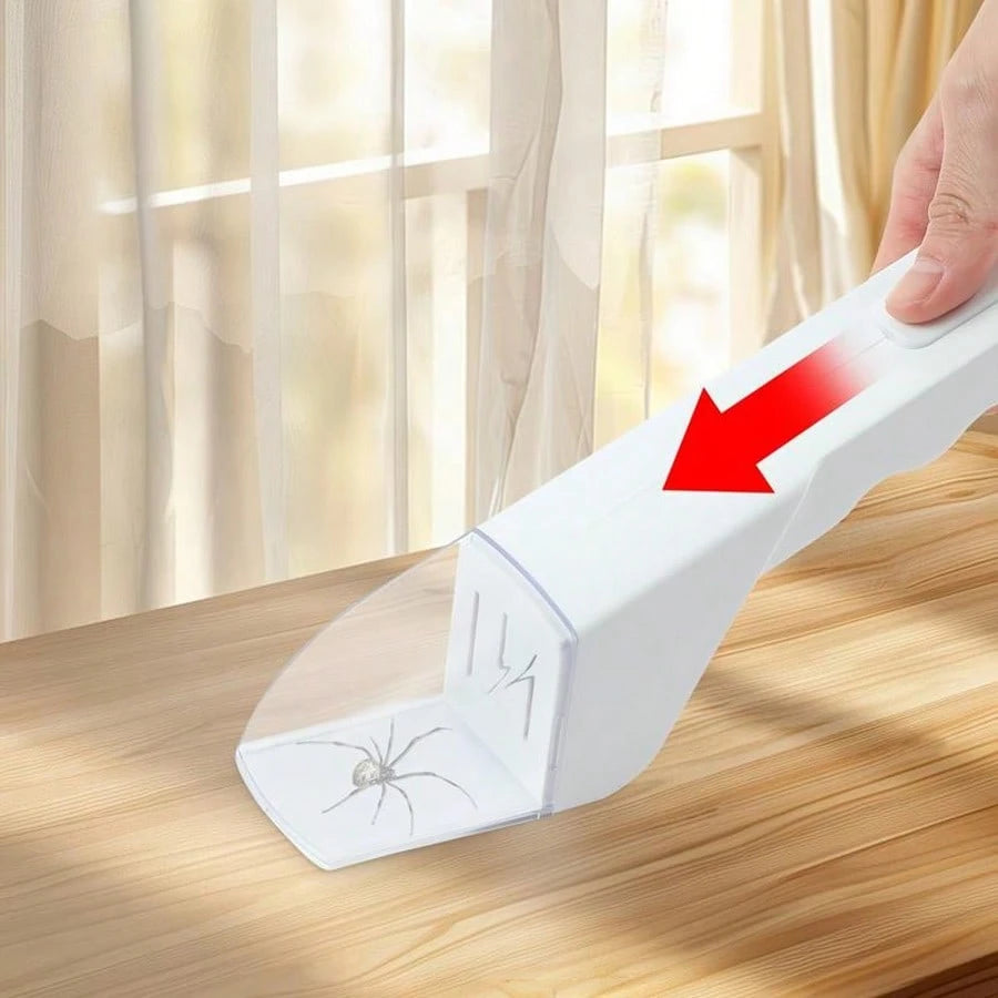 1-Pack Handheld Insect Trap Releaser, Portable Insect Catcher, Quick Release, Pest Control Tool For Home And Garden, No Batteries Required