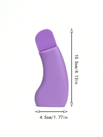 1 Pack Silicone Nose Brush, Facial Pore Cleaner, Portable Blackhead Massage Brush, Beauty Cleansing Tools Facial Cleansing, Facial Brush, Blackhead Shovel