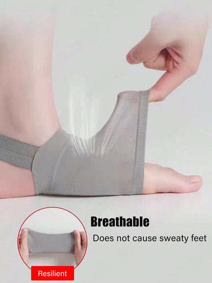 1 Pair Arch Support Insoles, Made Of Soft Silicone Arch Support And Breathable Arch Protector, Reduce Foot Friction. Washable And Reusable, Suitable For Both Men And Women.