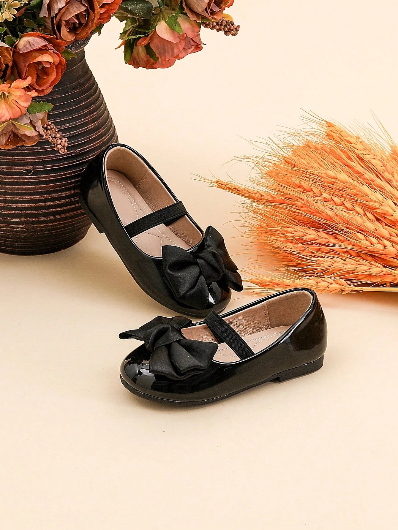 1 Pair Cute Floral Casual Comfortable Flat Shoes, Versatile For Girls All Seasons