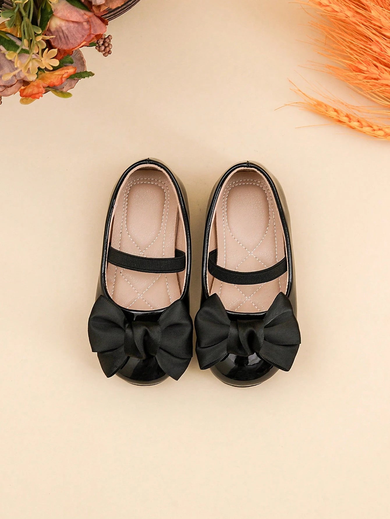 1 Pair Cute Floral Casual Comfortable Flat Shoes, Versatile For Girls All Seasons