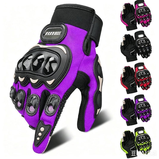 1 Pair Waterproof Motorcycle Gloves, Warm Riding Gloves, Full Finger Motorcycle Gloves, Touchscreen Motorcycle Gloves, Anti-Slip Racing Gloves, Motorcycle Accessories, Essential For Riding, Unisex Bik