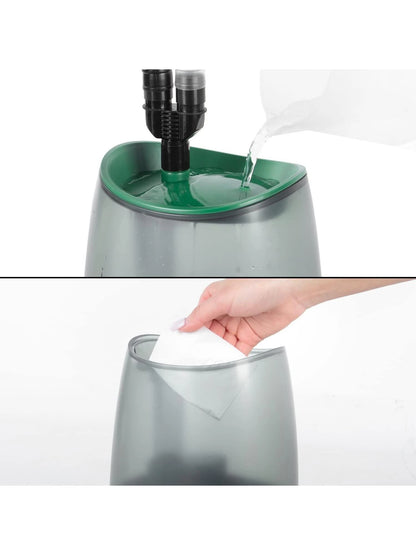 1 PC 4L Reptile Humidifier Fogger, Large Reptile Fogger with Humidity Control, Terrarium Humidifiers with Extended Tube Automatic Reptile Misting System for Reptiles Amphibians Herps Vivarium